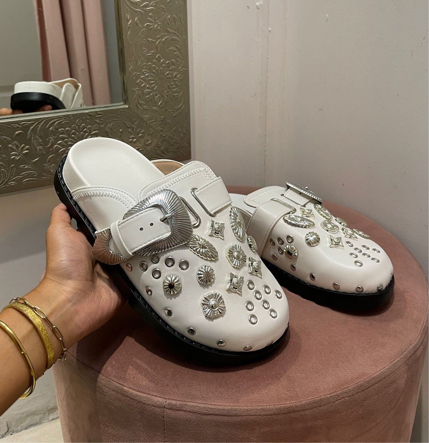 Mules Blanche (DM700)