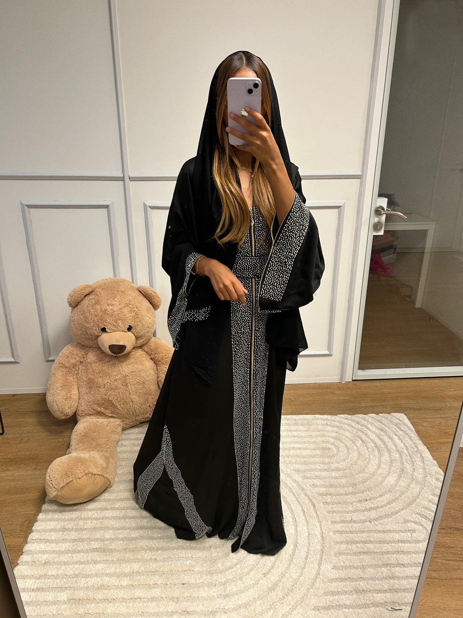 Abaya Sirya ( noir )