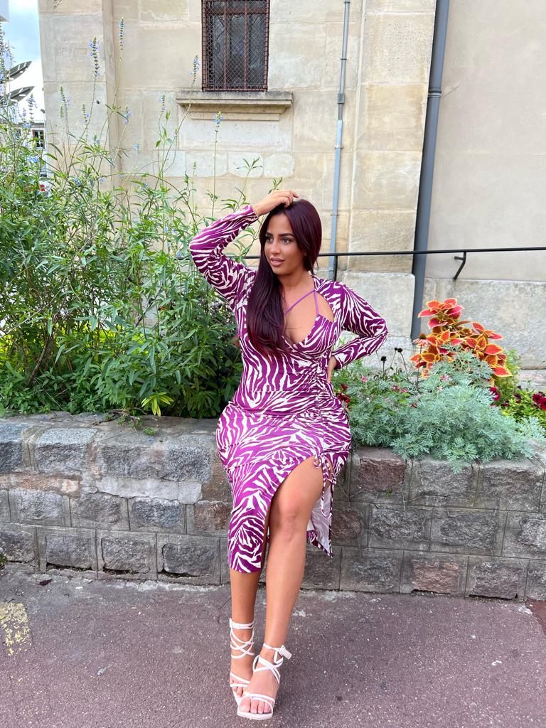 Robe Pauline manches longues